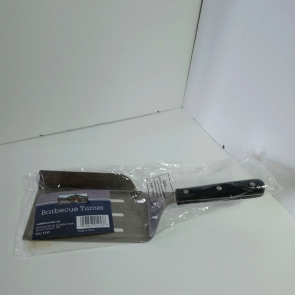 Cobble Creek Stainless Steel BBQ Turner Grill Spatula NIB